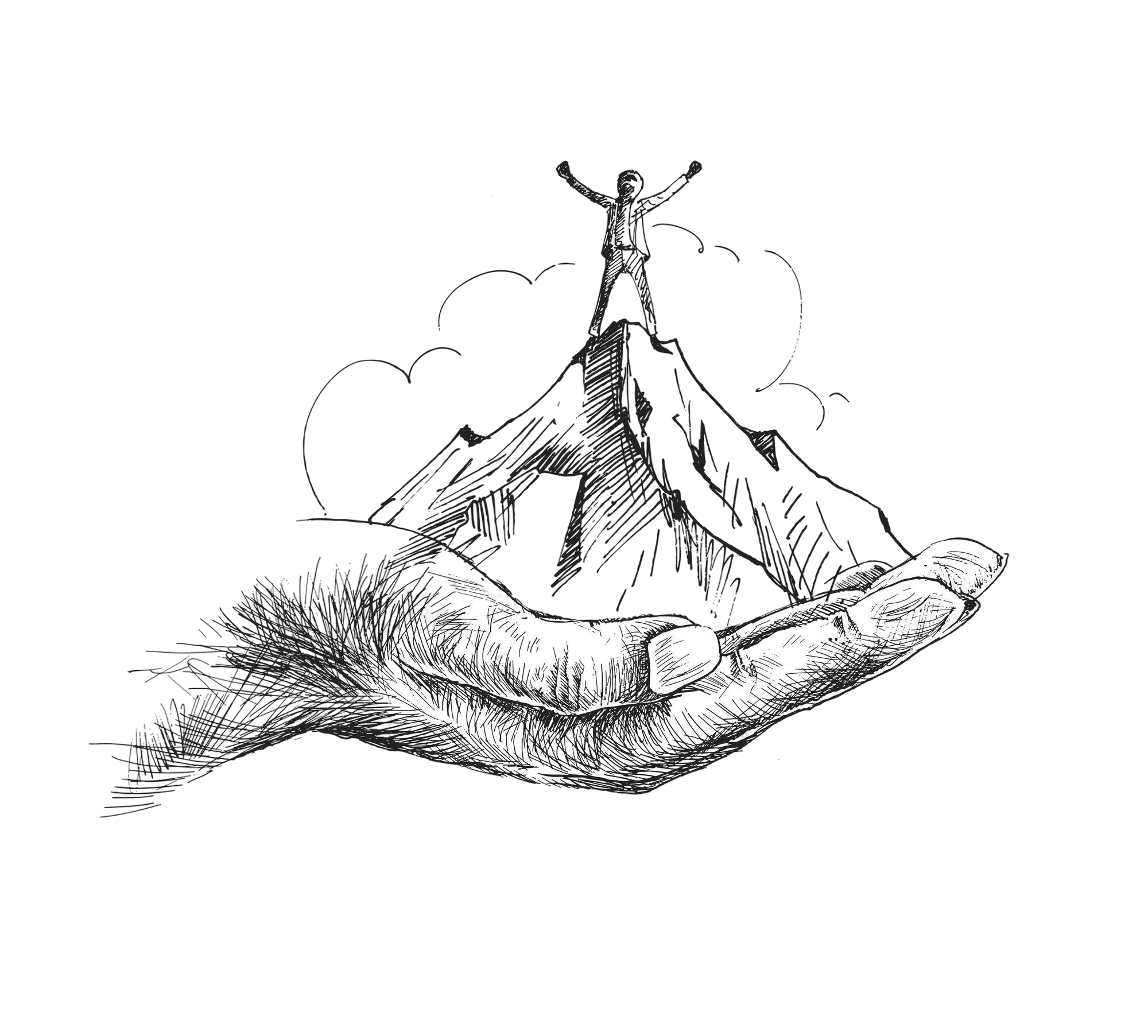 Modern and stylish living room